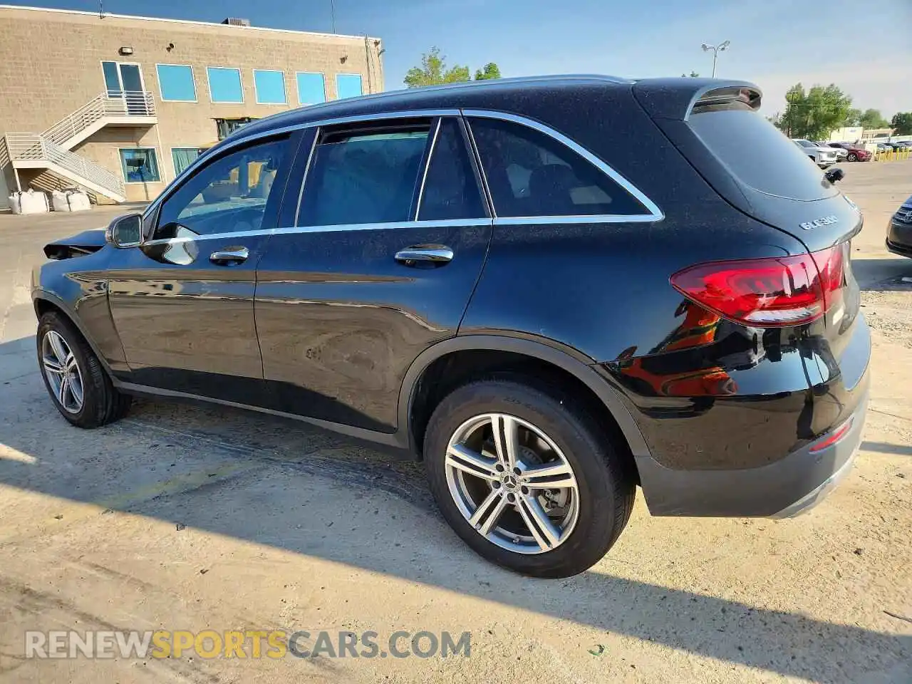 3 Photograph of a damaged car W1N0G8EBXMV314177 MERCEDES-BENZ GLC-CLASS 2021