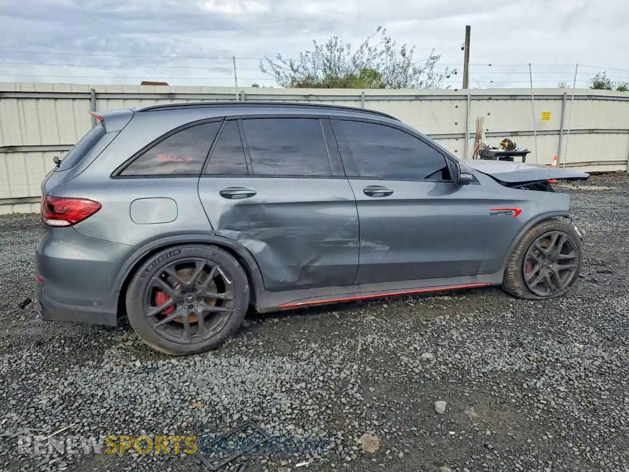 3 Фотография поврежденного автомобиля W1N0G8JB6MF877100 MERCEDES-BENZ GLC-CLASS 2021