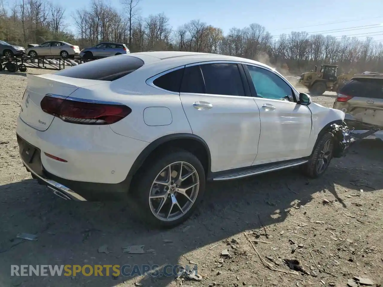 3 Photograph of a damaged car W1N0J8EB4MF892643 MERCEDES-BENZ GLC-CLASS 2021
