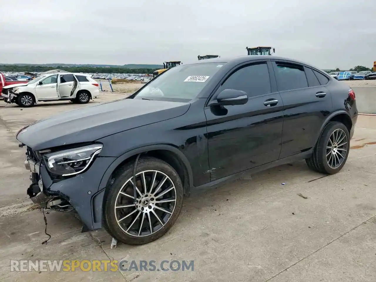 1 Photograph of a damaged car W1N0J8EB5MF877312 MERCEDES-BENZ GLC-CLASS 2021