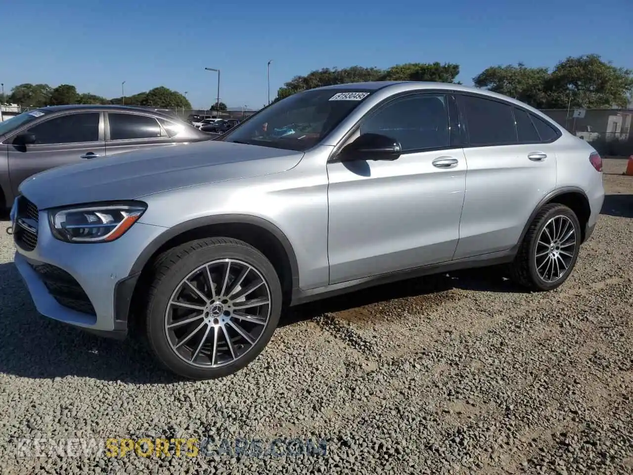 1 Photograph of a damaged car W1N0J8EBXMF948147 MERCEDES-BENZ GLC-CLASS 2021