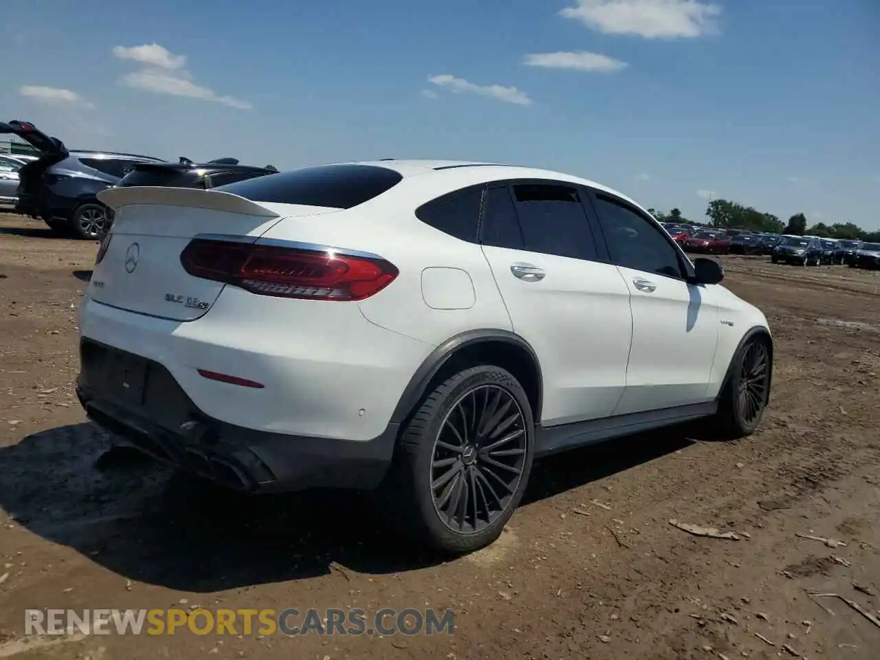 3 Photograph of a damaged car W1N0J8JB5MF882466 MERCEDES-BENZ GLC-CLASS 2021