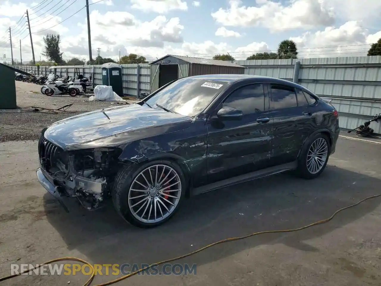 1 Photograph of a damaged car W1N0J8KB4MF974411 MERCEDES-BENZ GLC-CLASS 2021