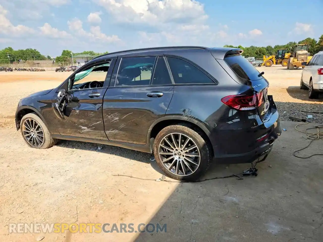2 Фотография поврежденного автомобиля W1N0G8DB4NG092047 MERCEDES-BENZ GLC-CLASS 2022