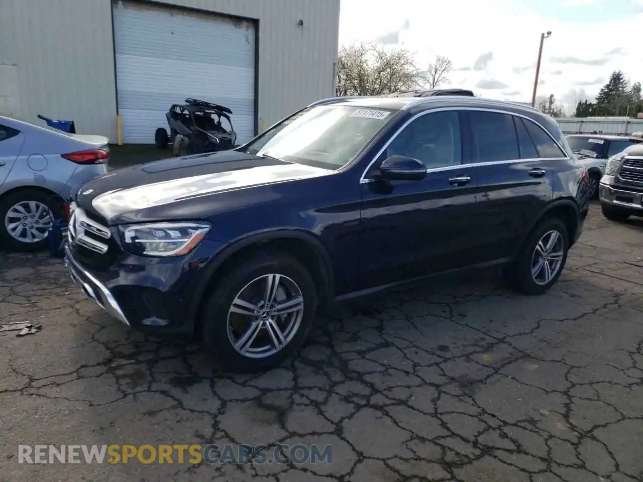 1 Photograph of a damaged car W1N0G8EBXNG116527 MERCEDES-BENZ GLC-CLASS 2022