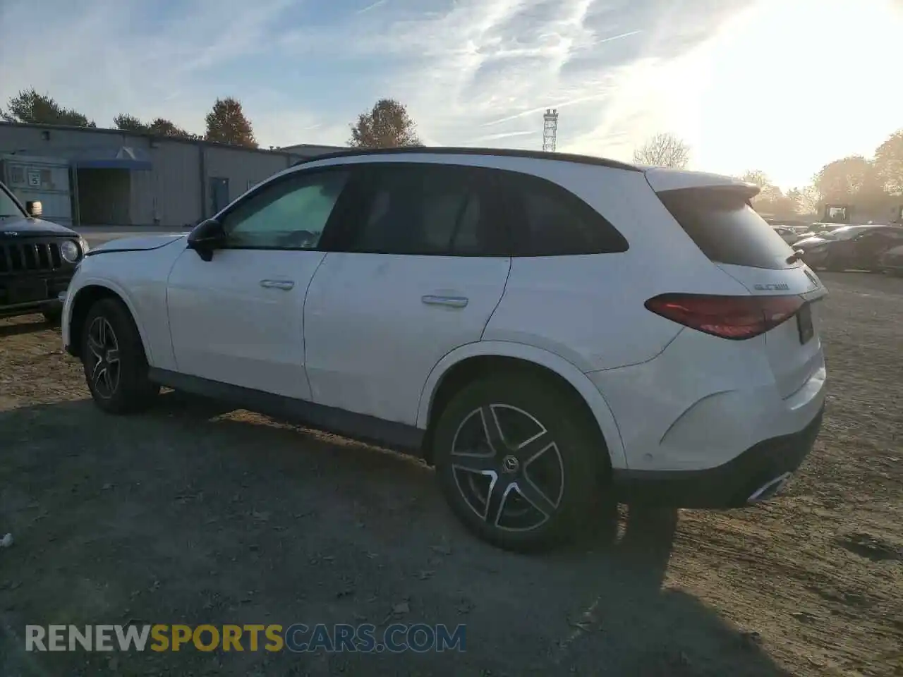 2 Photograph of a damaged car W1NKM4HBXPF061348 MERCEDES-BENZ GLC-CLASS 2023