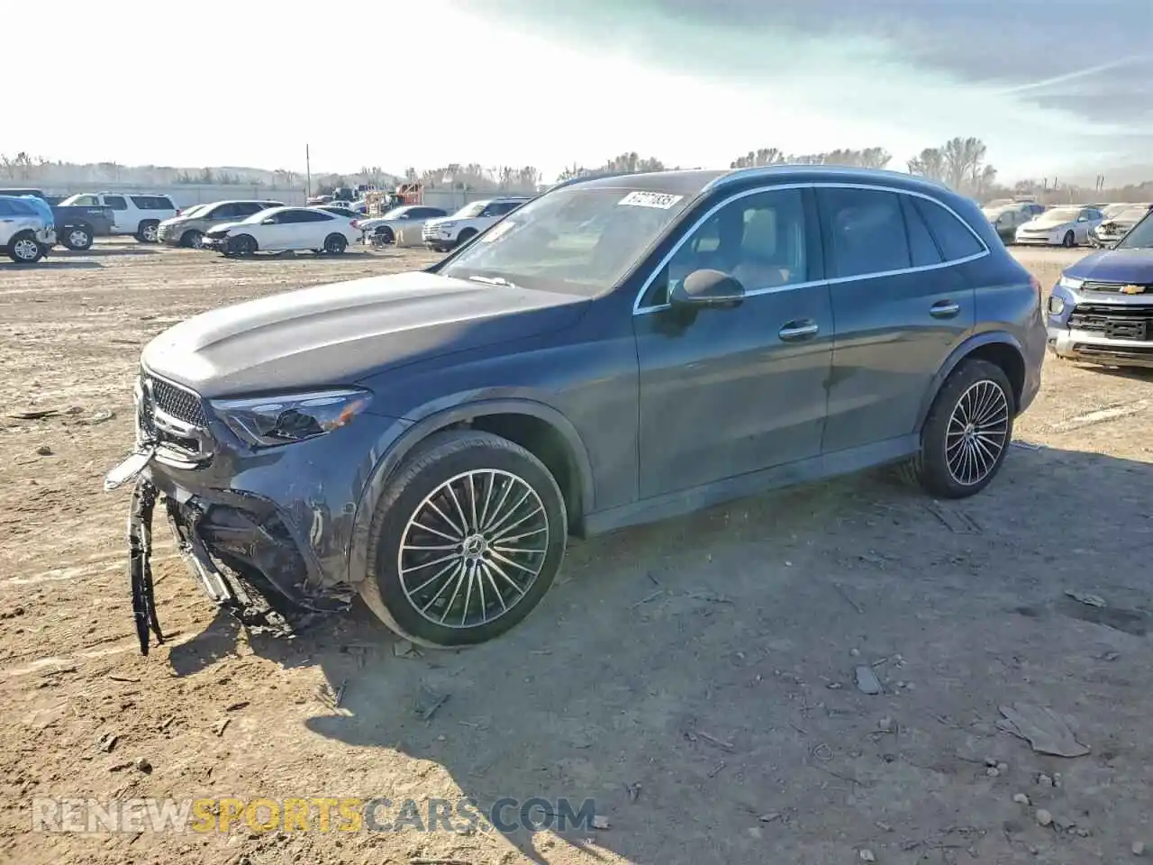 1 Photograph of a damaged car W1NKM4HB2SF273394 MERCEDES-BENZ GLC-CLASS 2025