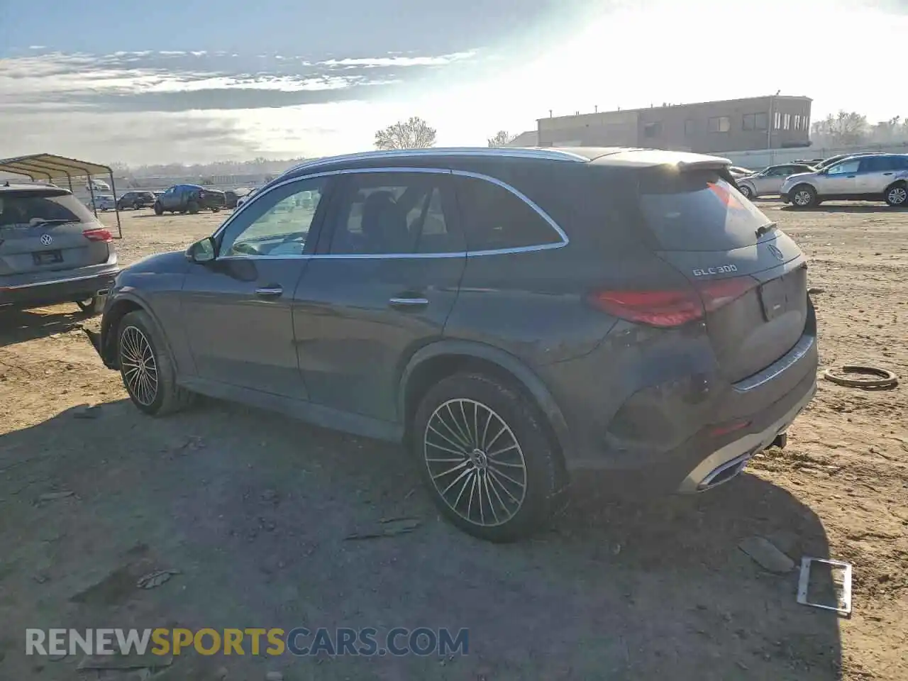 2 Photograph of a damaged car W1NKM4HB2SF273394 MERCEDES-BENZ GLC-CLASS 2025