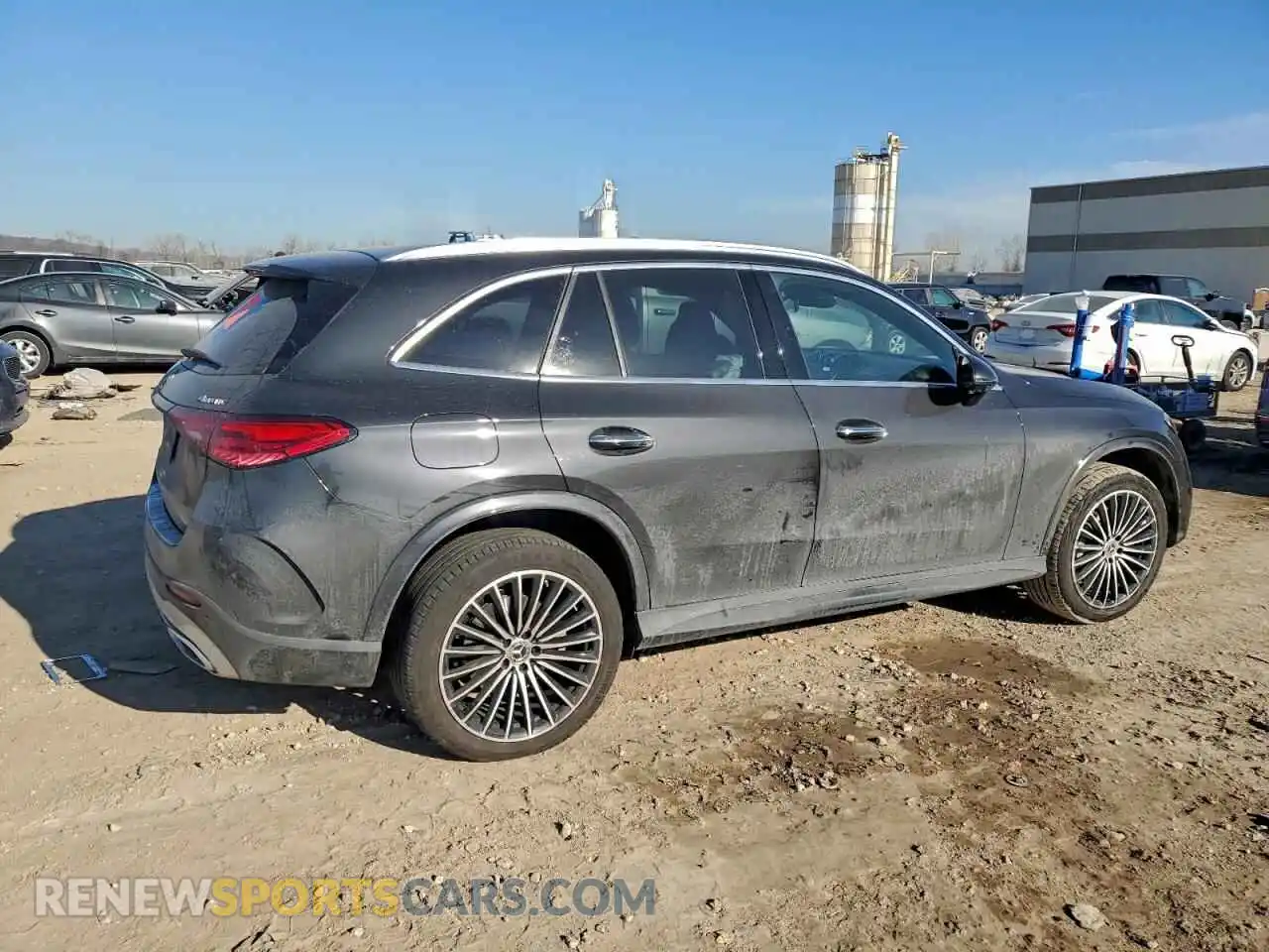 3 Photograph of a damaged car W1NKM4HB2SF273394 MERCEDES-BENZ GLC-CLASS 2025