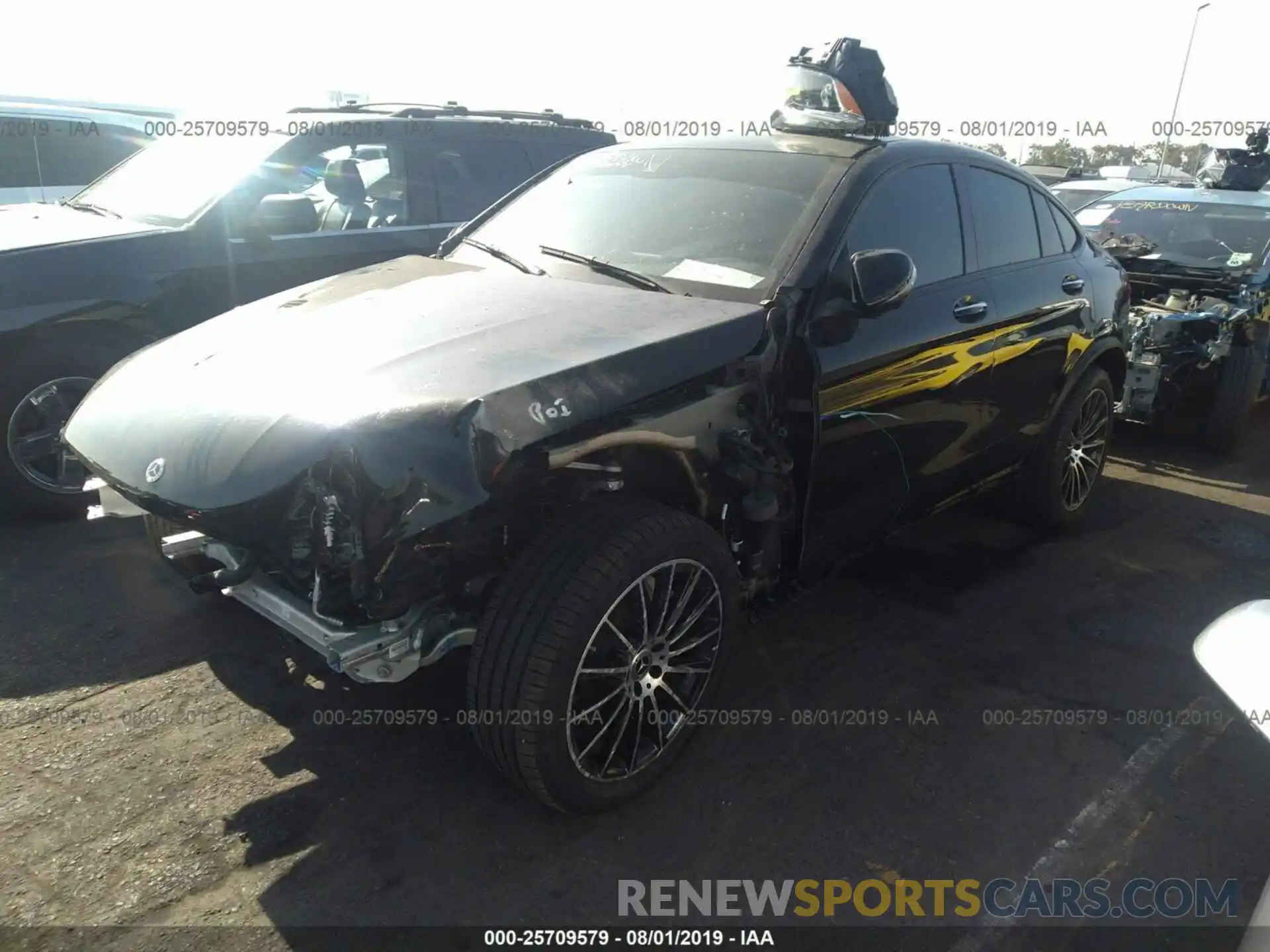 2 Photograph of a damaged car WDC0J4KB3KF530508 MERCEDES-BENZ GLC COUPE 2019