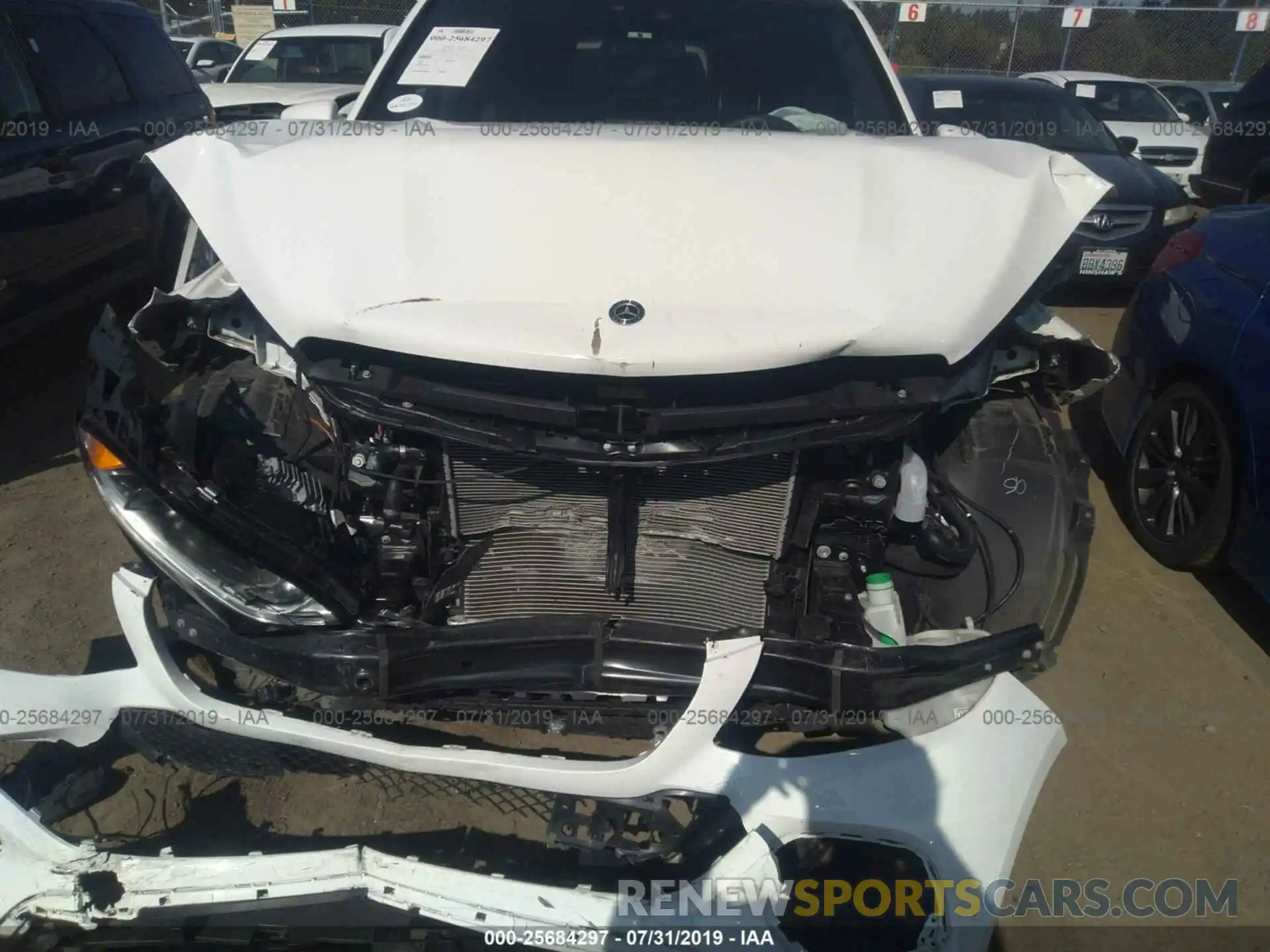 6 Photograph of a damaged car 4JGDA5GB5KB212429 MERCEDES-BENZ GLE 2019