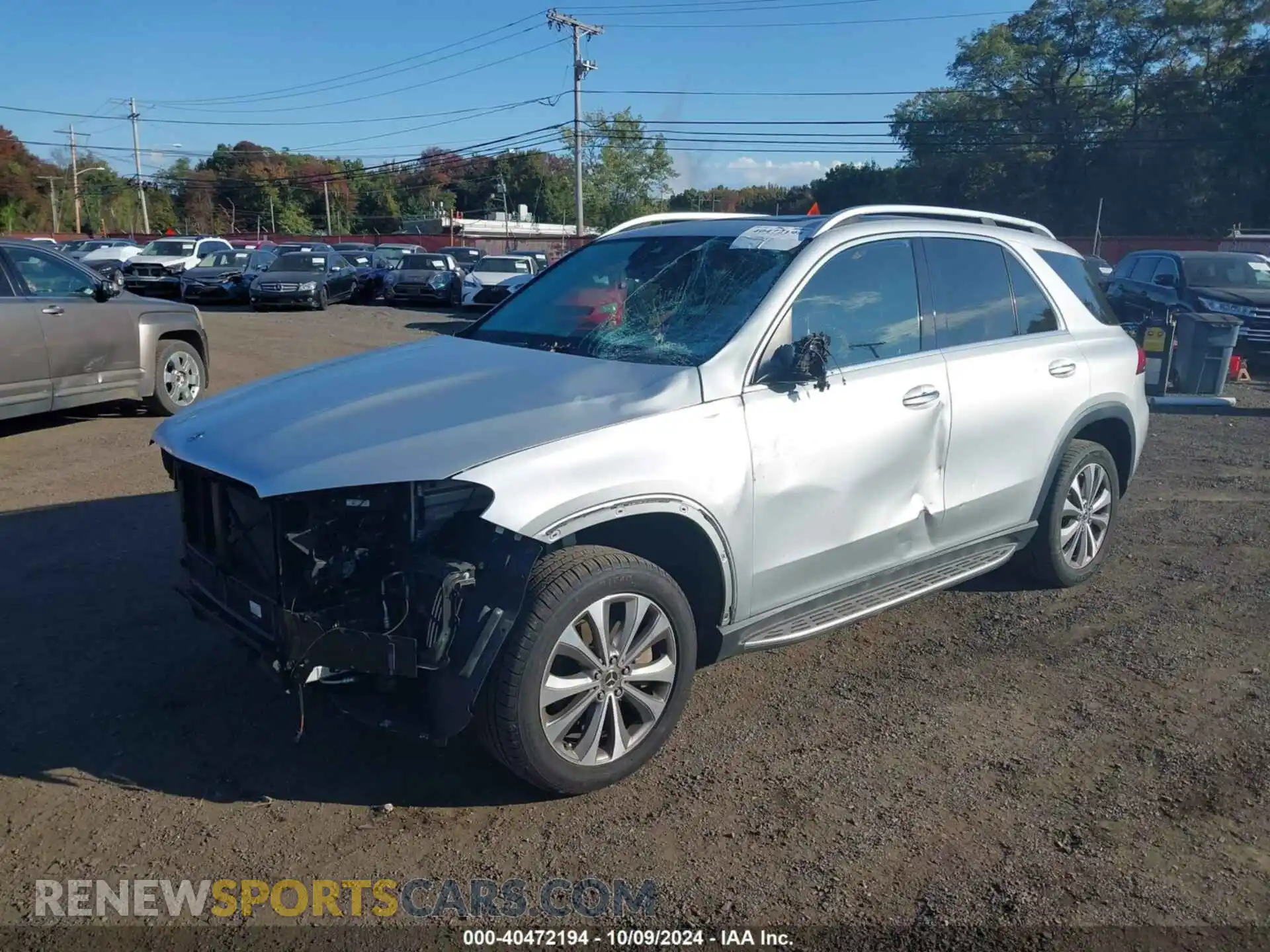 2 Фотография поврежденного автомобиля 4JGFB4KB6LA074642 MERCEDES-BENZ GLE 2020