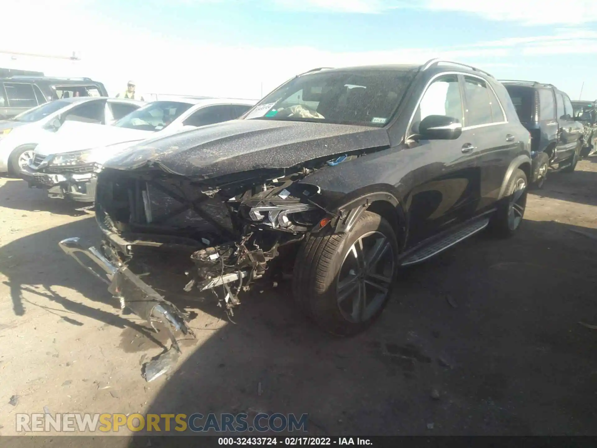 2 Фотография поврежденного автомобиля 4JGFB4KB8MA523904 MERCEDES-BENZ GLE 2021