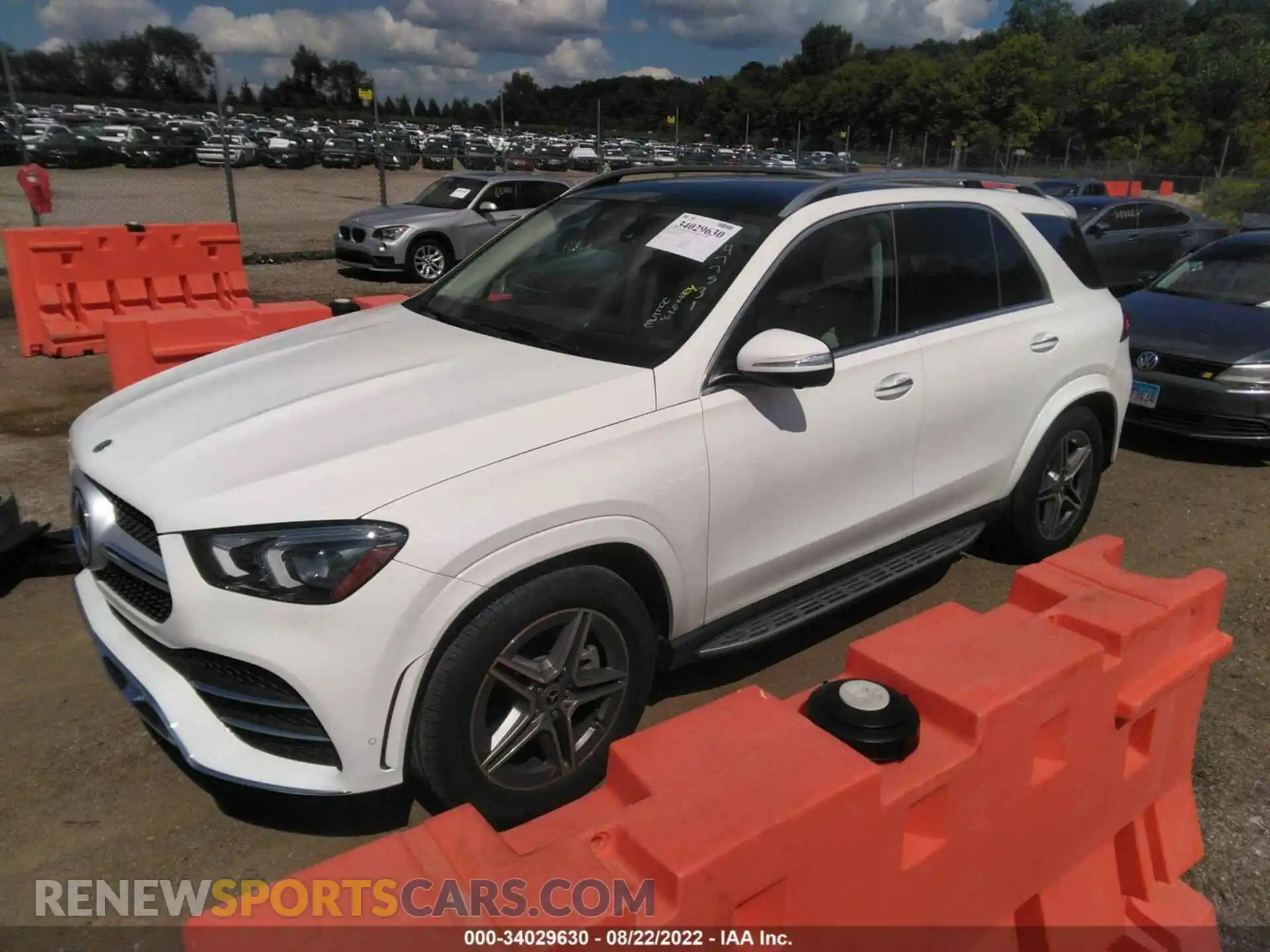 2 Photograph of a damaged car 4JGFB5KB8MA477531 MERCEDES-BENZ GLE 2021