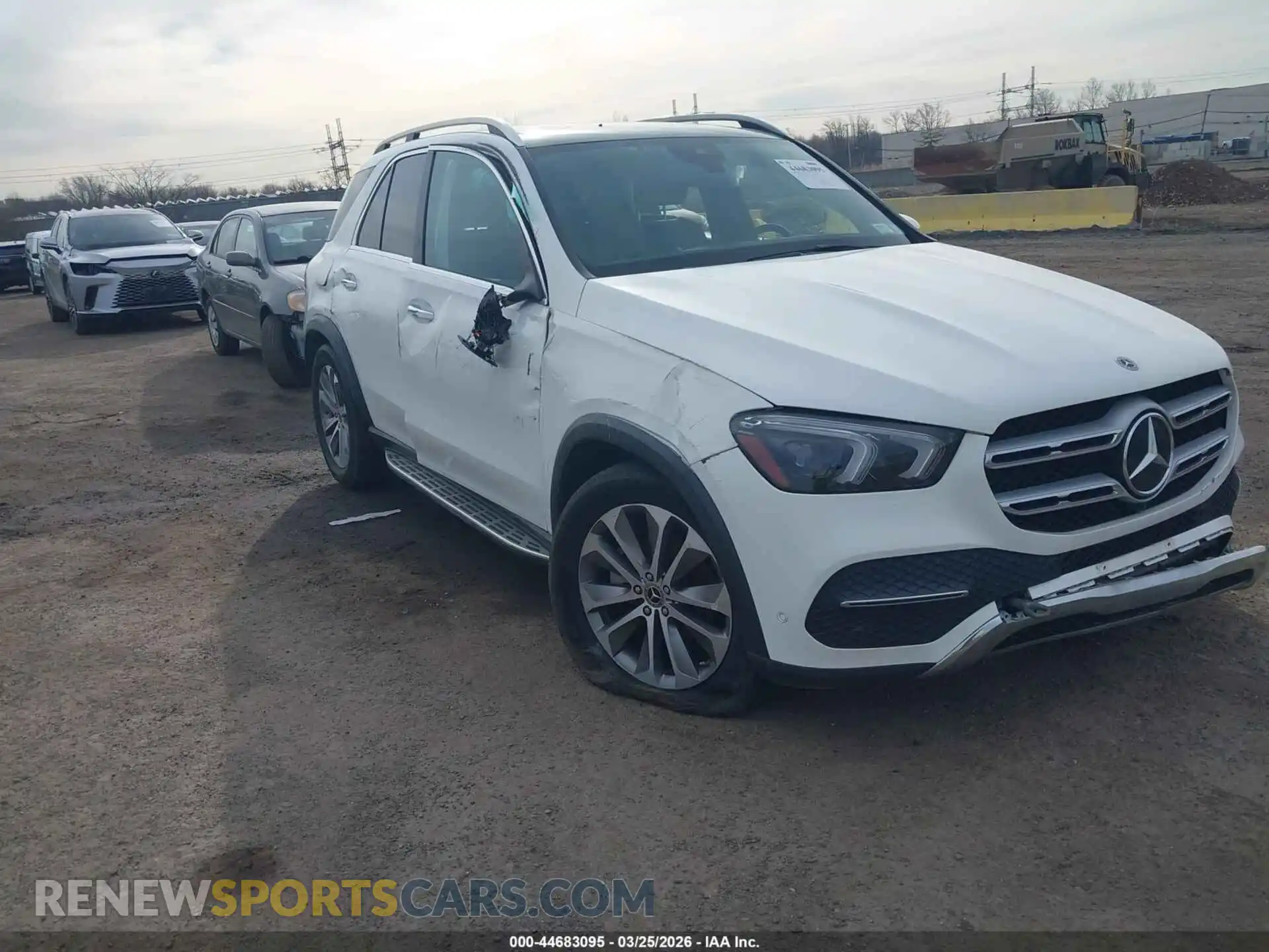 1 Photograph of a damaged car 4JGFB4KB5MA384539 MERCEDES-BENZ GLE 350 2021