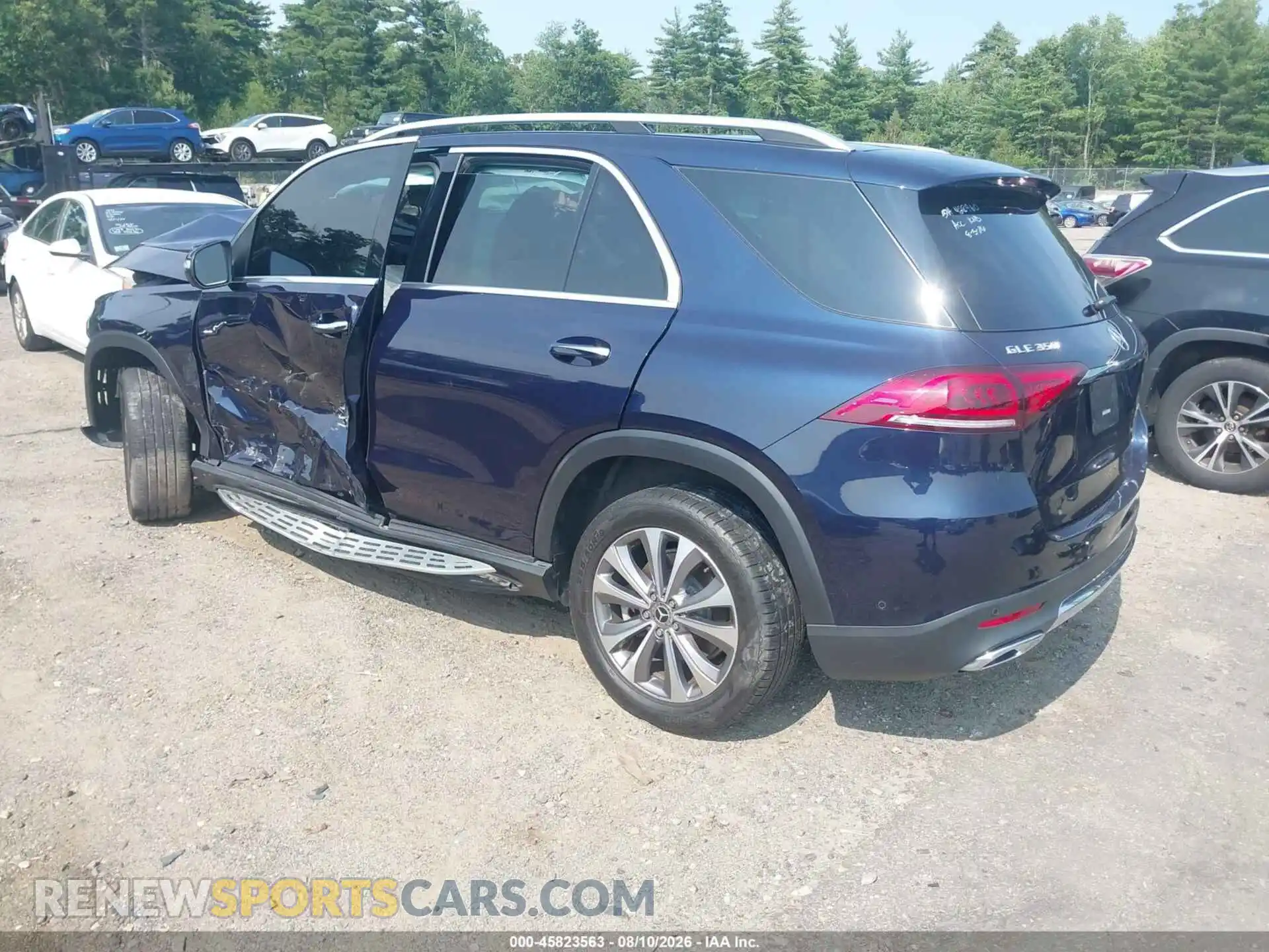 3 Фотография поврежденного автомобиля 4JGFB4KB8MA466331 MERCEDES-BENZ GLE 350 2021