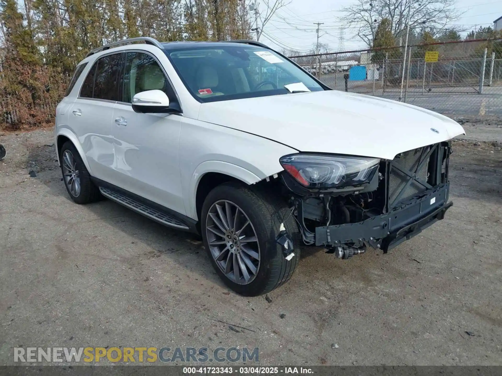 1 Photograph of a damaged car 4JGFB4KB9NA710781 MERCEDES-BENZ GLE 350 2022