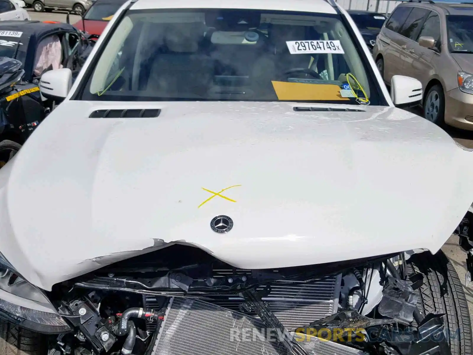 7 Фотография поврежденного автомобиля 4JGDA5GB7KB209290 MERCEDES-BENZ GLE 400 4M 2019