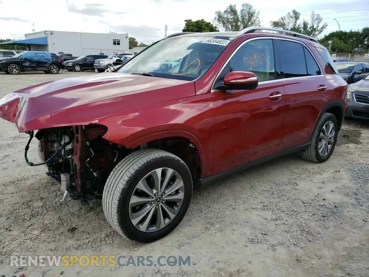 1 Photograph of a damaged car 4JGFB4KB1LA058154 MERCEDES-BENZ GLE-CLASS 2020