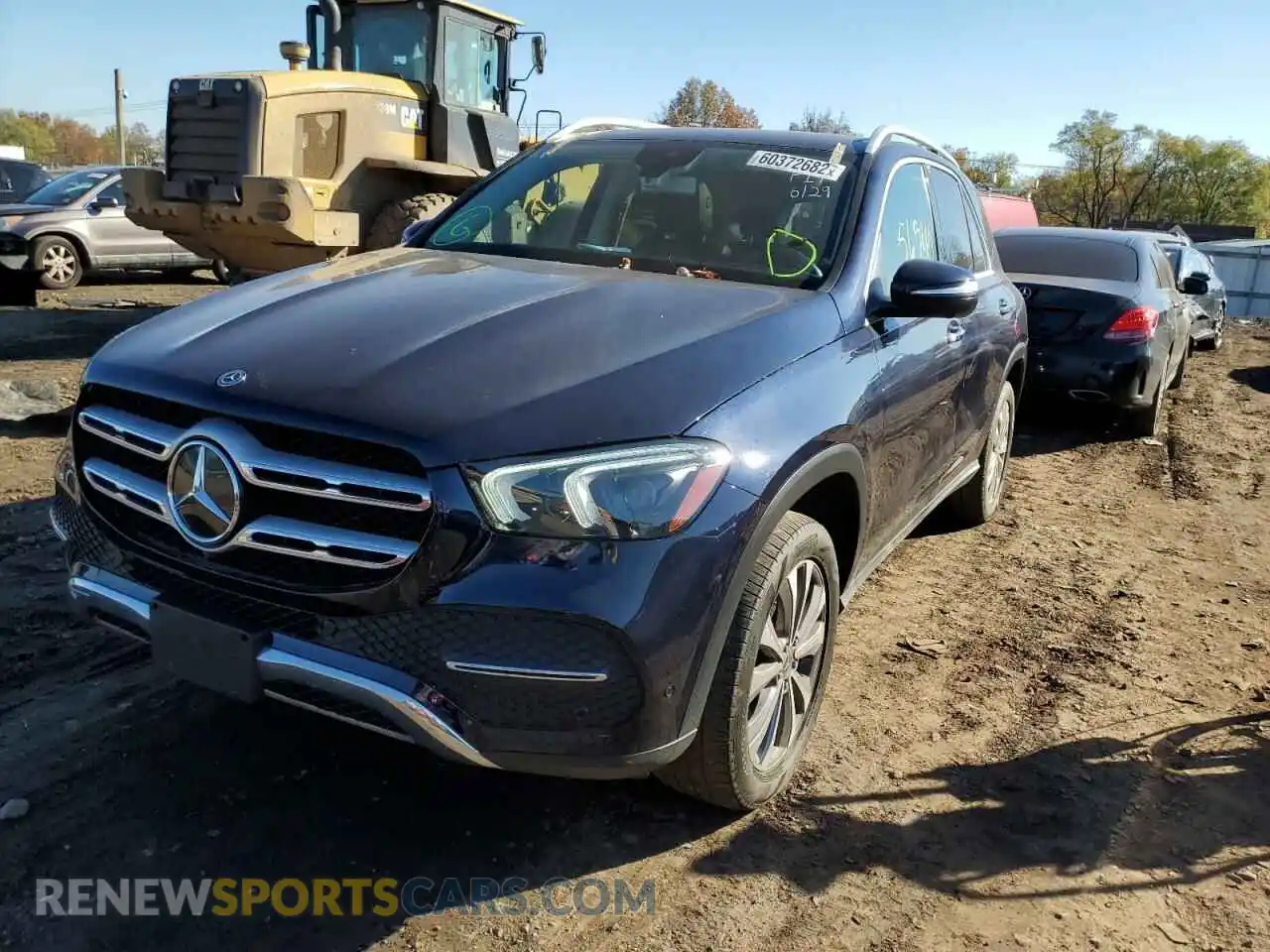 2 Photograph of a damaged car 4JGFB4KB2LA070331 MERCEDES-BENZ GLE-CLASS 2020