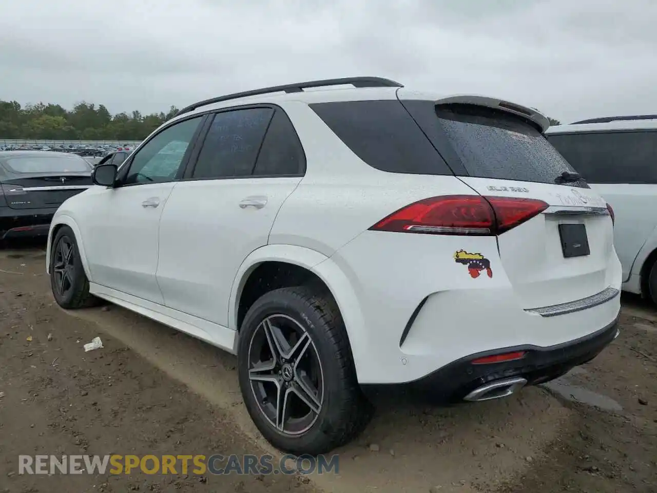 2 Photograph of a damaged car 4JGFB4KB4LA143280 MERCEDES-BENZ GLE-CLASS 2020