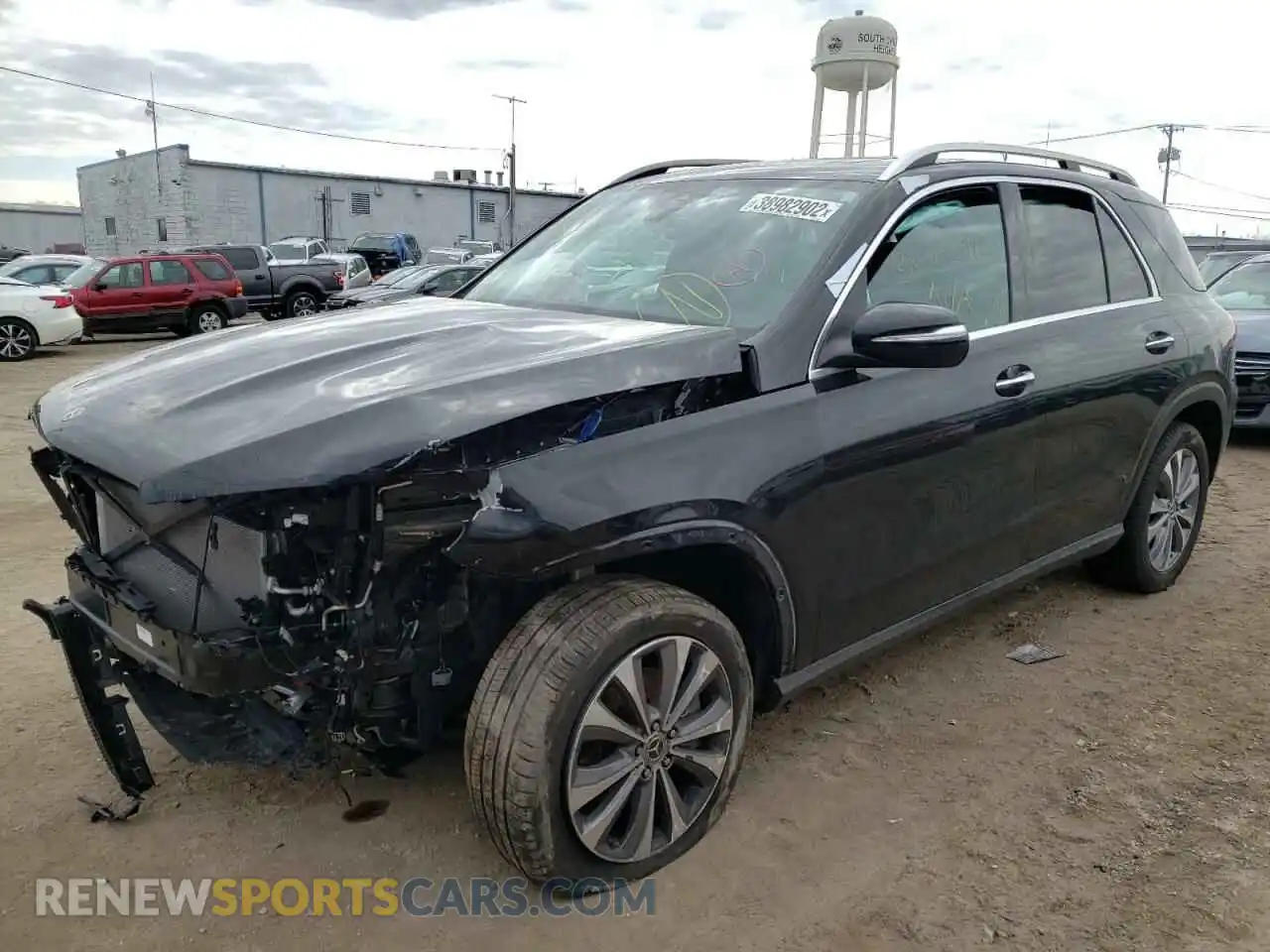 2 Photograph of a damaged car 4JGFB4KB4LA218821 MERCEDES-BENZ GLE-CLASS 2020