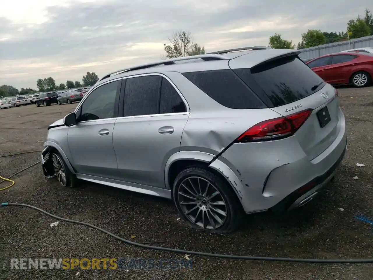 2 Photograph of a damaged car 4JGFB4KB7LA008830 MERCEDES-BENZ GLE-CLASS 2020