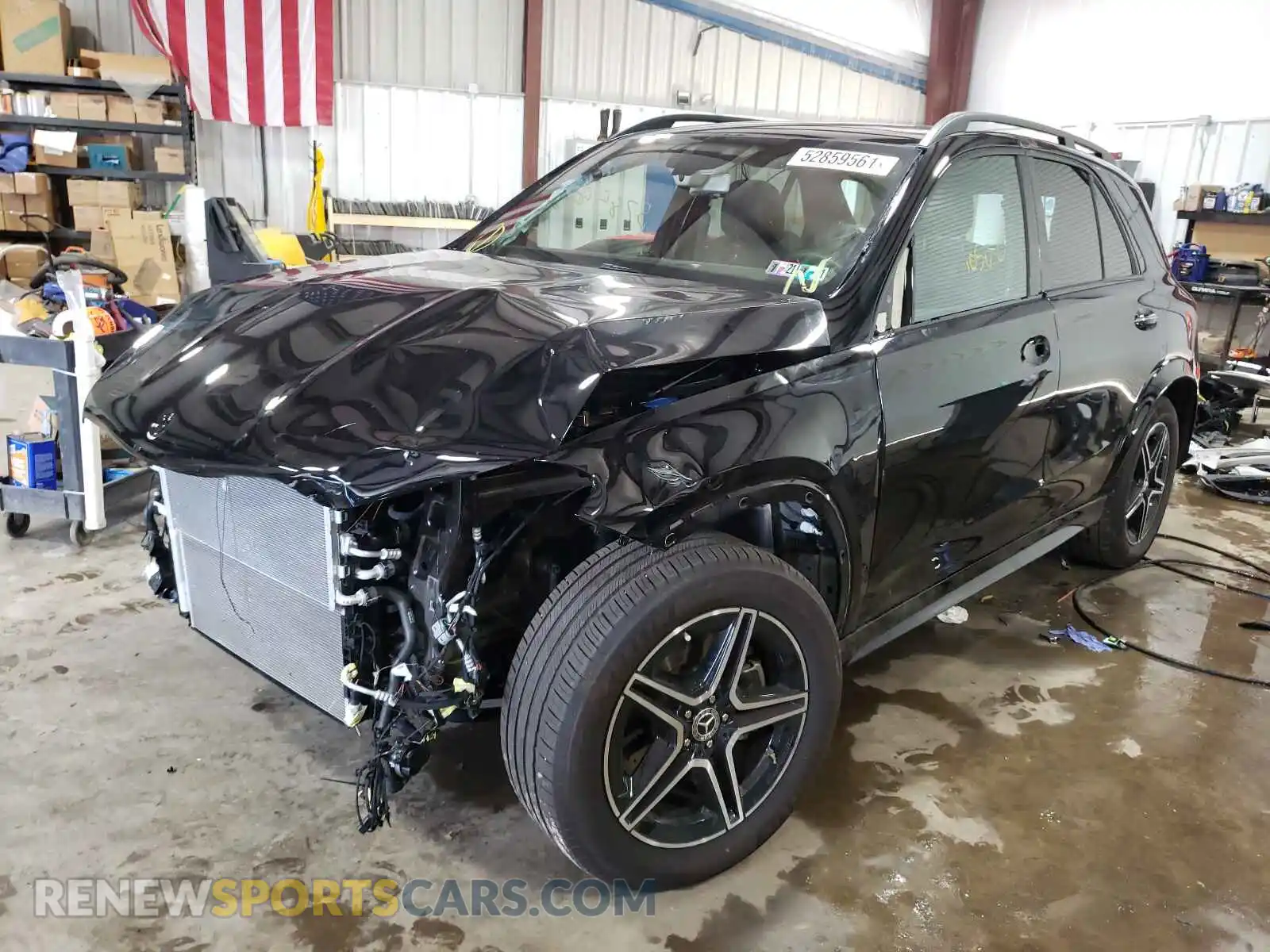2 Photograph of a damaged car 4JGFB5KB9LA242540 MERCEDES-BENZ GLE-CLASS 2020