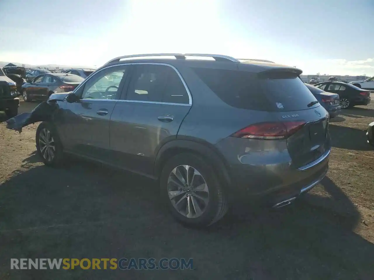 2 Photograph of a damaged car 4JGFB4JB2MA392700 MERCEDES-BENZ GLE-CLASS 2021