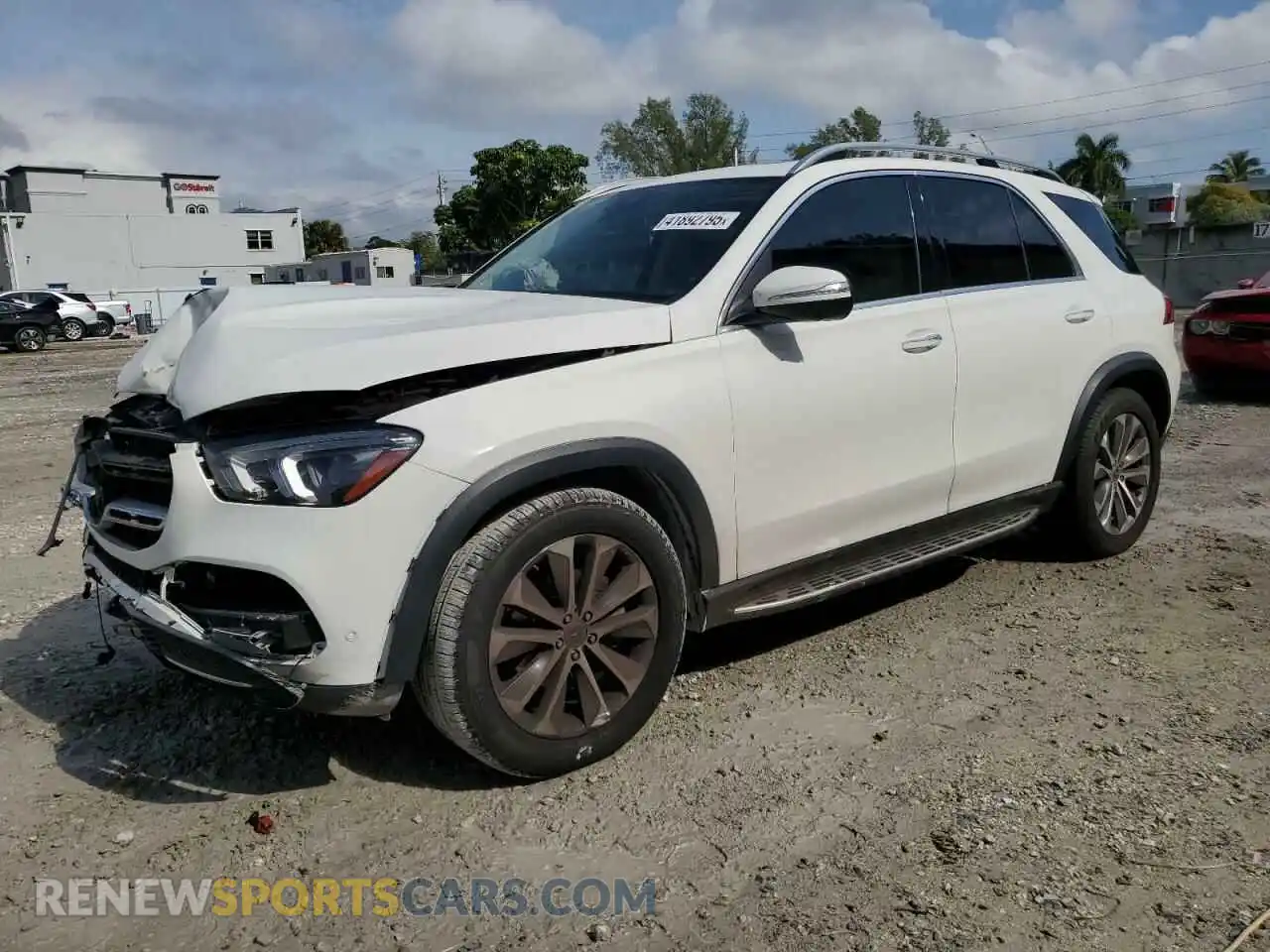 1 Photograph of a damaged car 4JGFB4JB3MA307654 MERCEDES-BENZ GLE-CLASS 2021