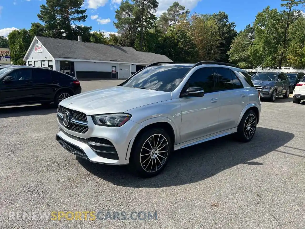 2 Photograph of a damaged car 4JGFB4JB3MA324034 MERCEDES-BENZ GLE-CLASS 2021