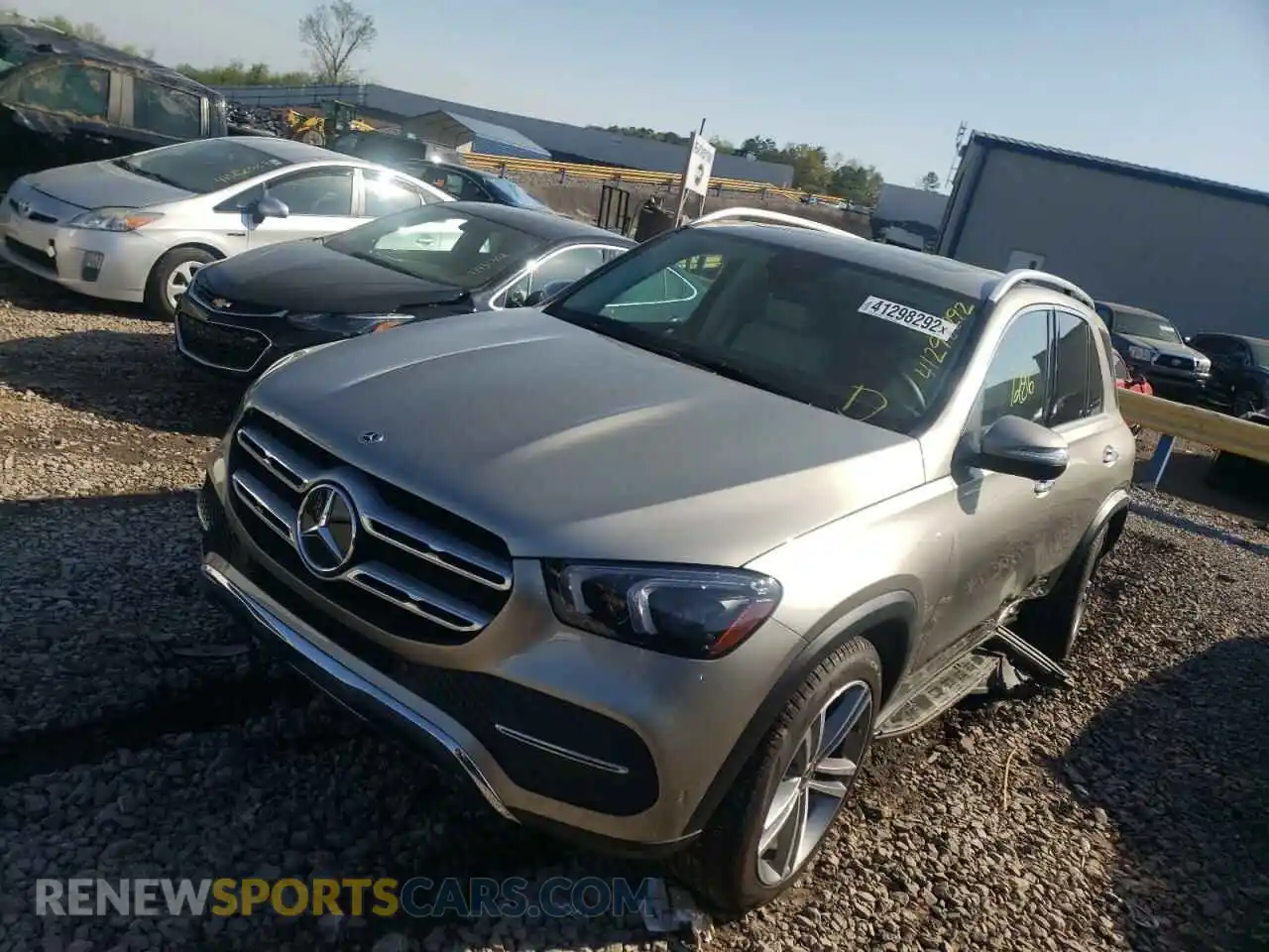 2 Фотография поврежденного автомобиля 4JGFB4JB3MA523357 MERCEDES-BENZ GLE-CLASS 2021