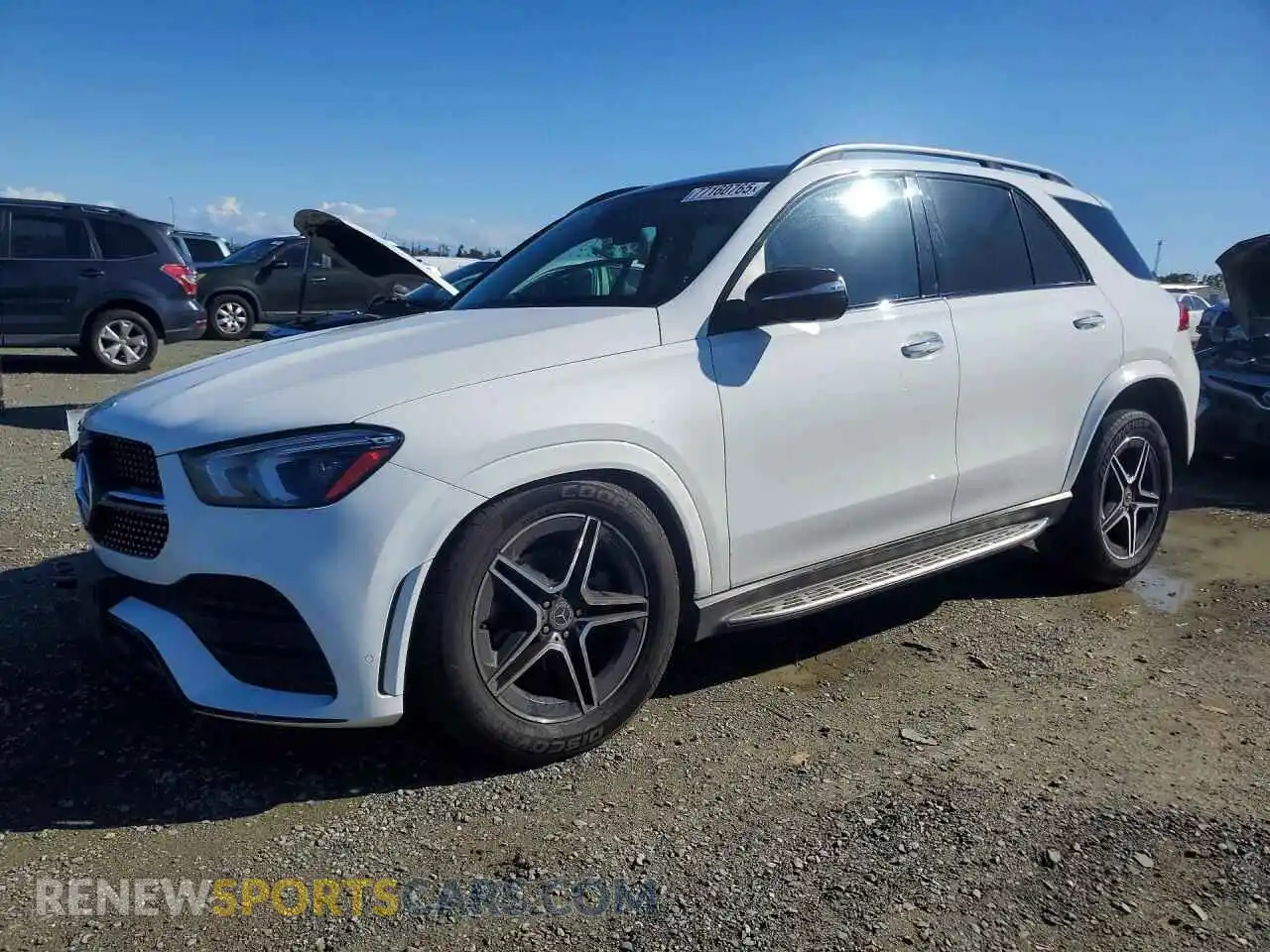 1 Фотография поврежденного автомобиля 4JGFB4JB7MA324554 MERCEDES-BENZ GLE-CLASS 2021