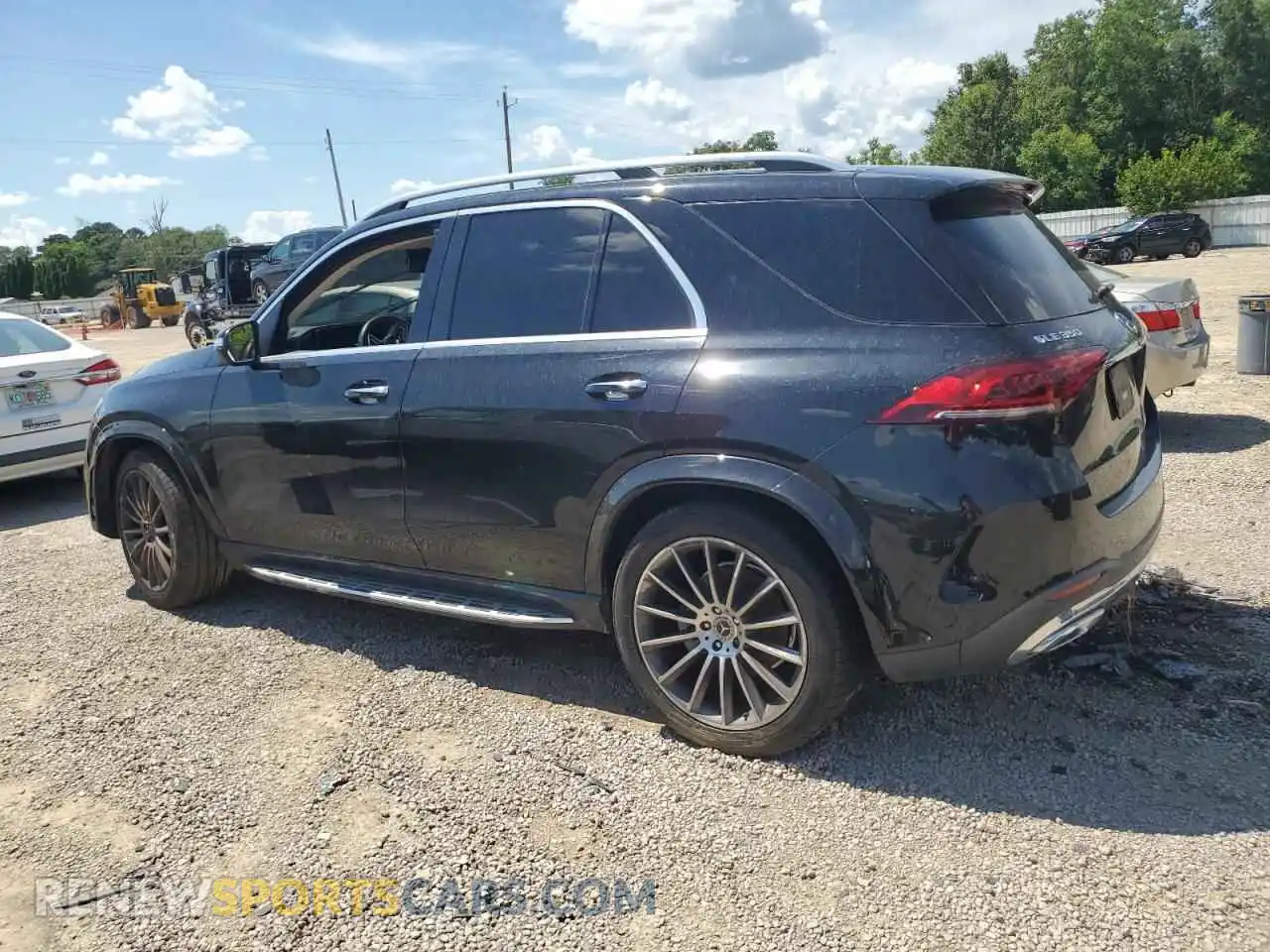 2 Photograph of a damaged car 4JGFB4JB7MA367114 MERCEDES-BENZ GLE-CLASS 2021