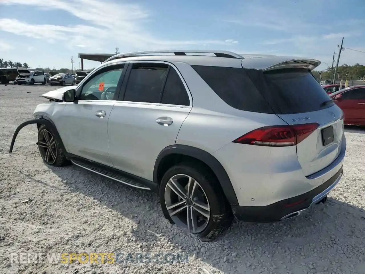 2 Photograph of a damaged car 4JGFB4JB8MA388814 MERCEDES-BENZ GLE-CLASS 2021