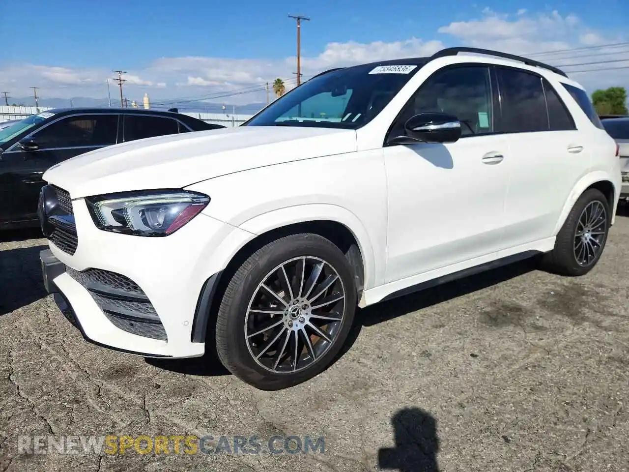 1 Photograph of a damaged car 4JGFB4JB8MA443844 MERCEDES-BENZ GLE-CLASS 2021