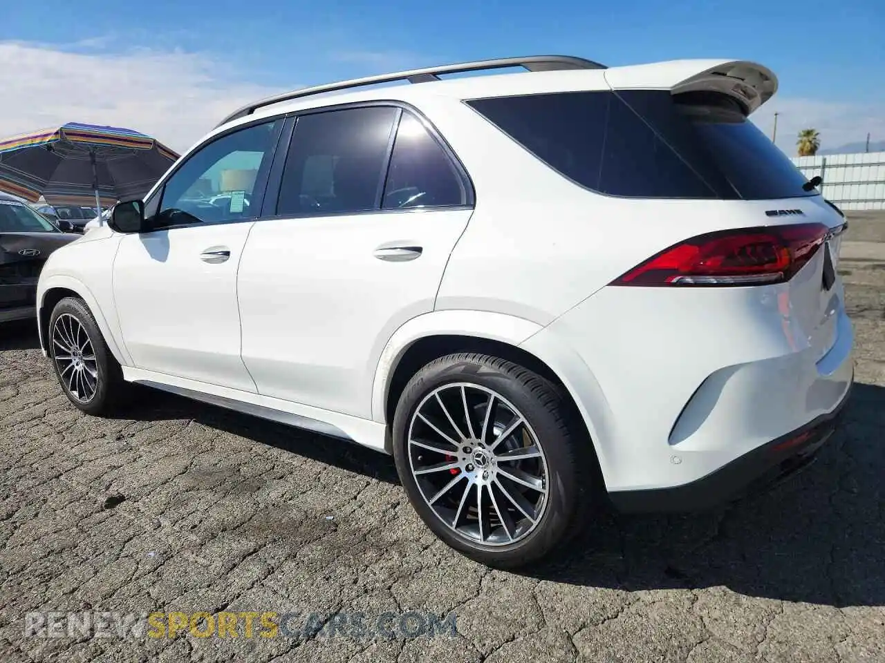 2 Photograph of a damaged car 4JGFB4JB8MA443844 MERCEDES-BENZ GLE-CLASS 2021