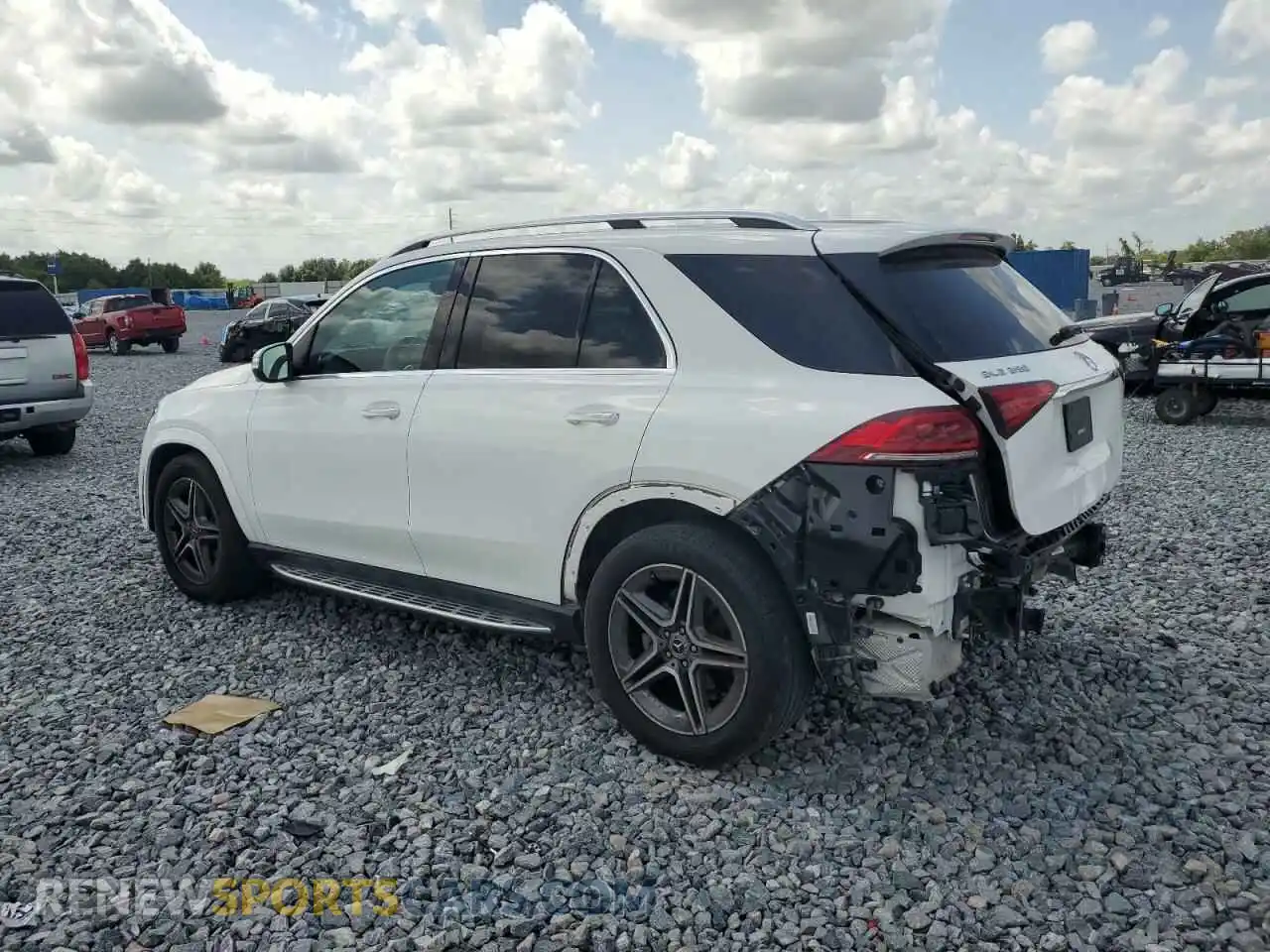 2 Photograph of a damaged car 4JGFB4KB0MA375313 MERCEDES-BENZ GLE-CLASS 2021