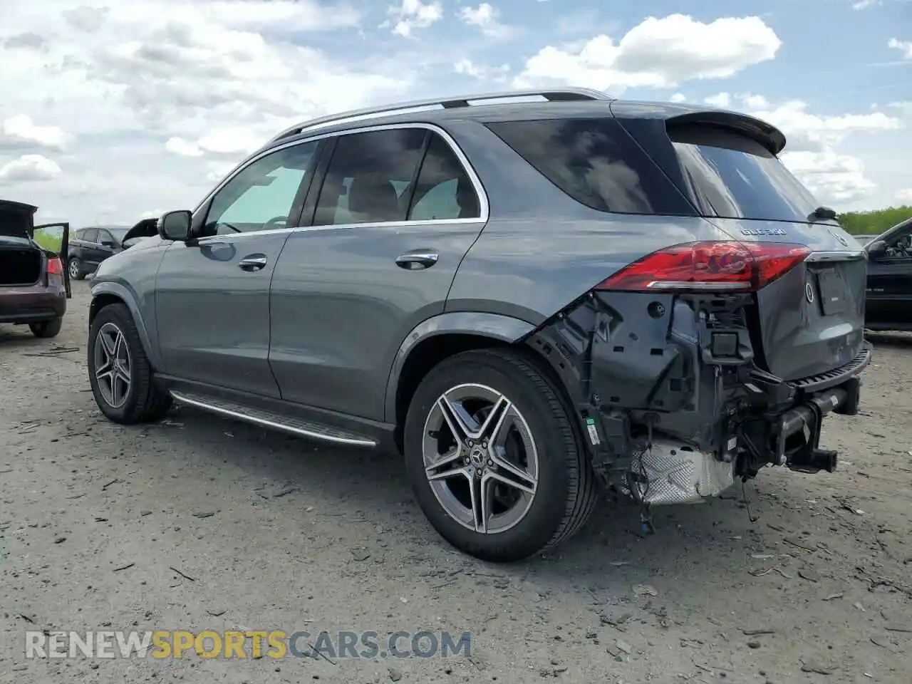2 Photograph of a damaged car 4JGFB4KB0MA444260 MERCEDES-BENZ GLE-CLASS 2021