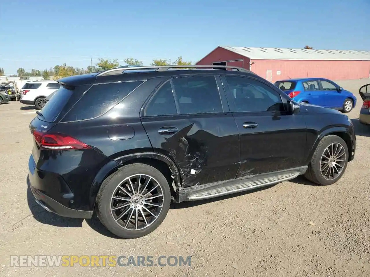 3 Photograph of a damaged car 4JGFB4KB0MA448101 MERCEDES-BENZ GLE-CLASS 2021