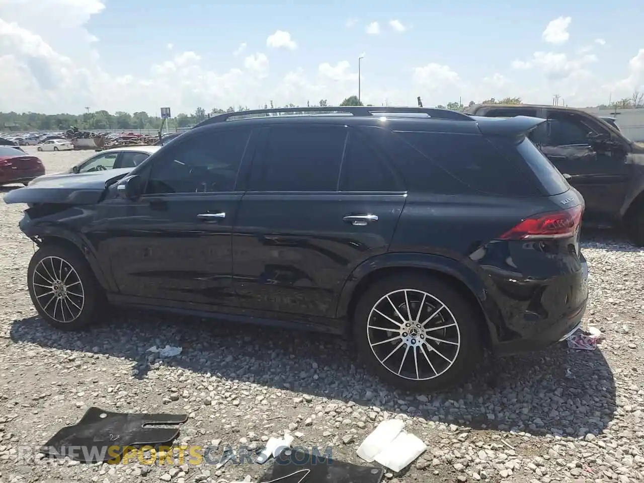 2 Photograph of a damaged car 4JGFB4KB0MA552362 MERCEDES-BENZ GLE-CLASS 2021