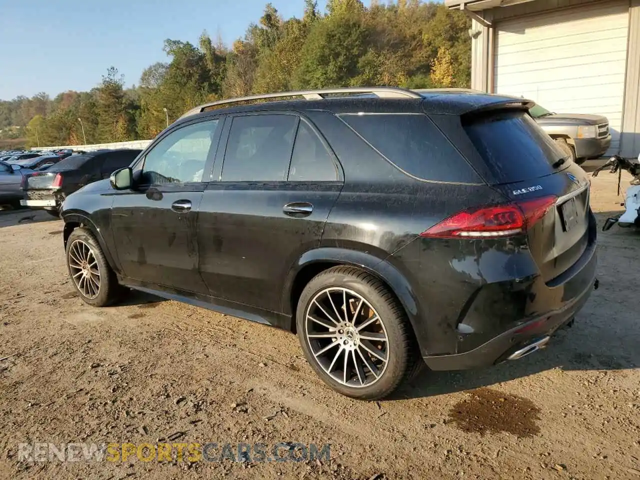 2 Photograph of a damaged car 4JGFB4KB0MA573616 MERCEDES-BENZ GLE-CLASS 2021