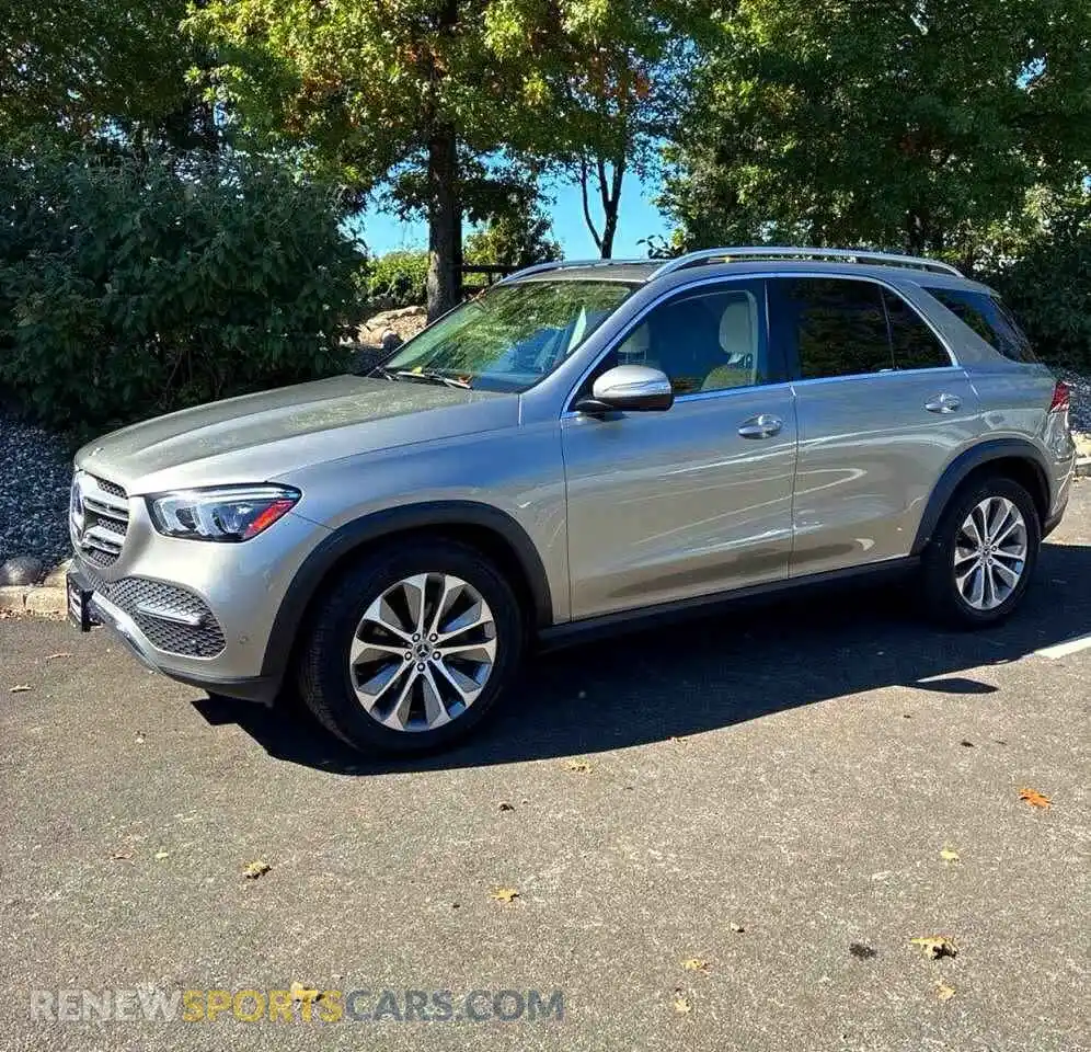 2 fotografías del automóvil dañado 4JGFB4KB1MA309613 MERCEDES-BENZ GLE-CLASS 2021