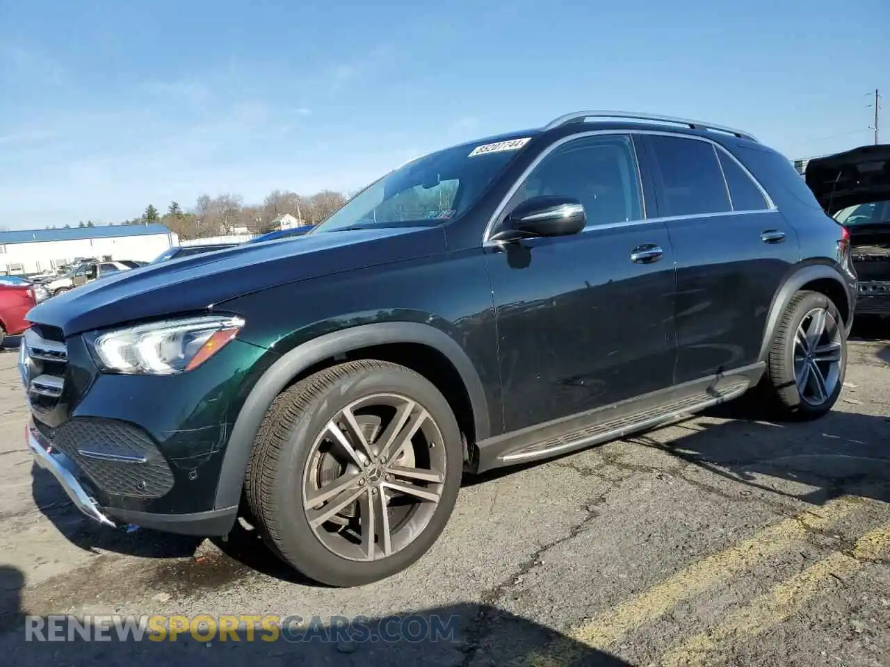 1 Photograph of a damaged car 4JGFB4KB1MA490261 MERCEDES-BENZ GLE-CLASS 2021