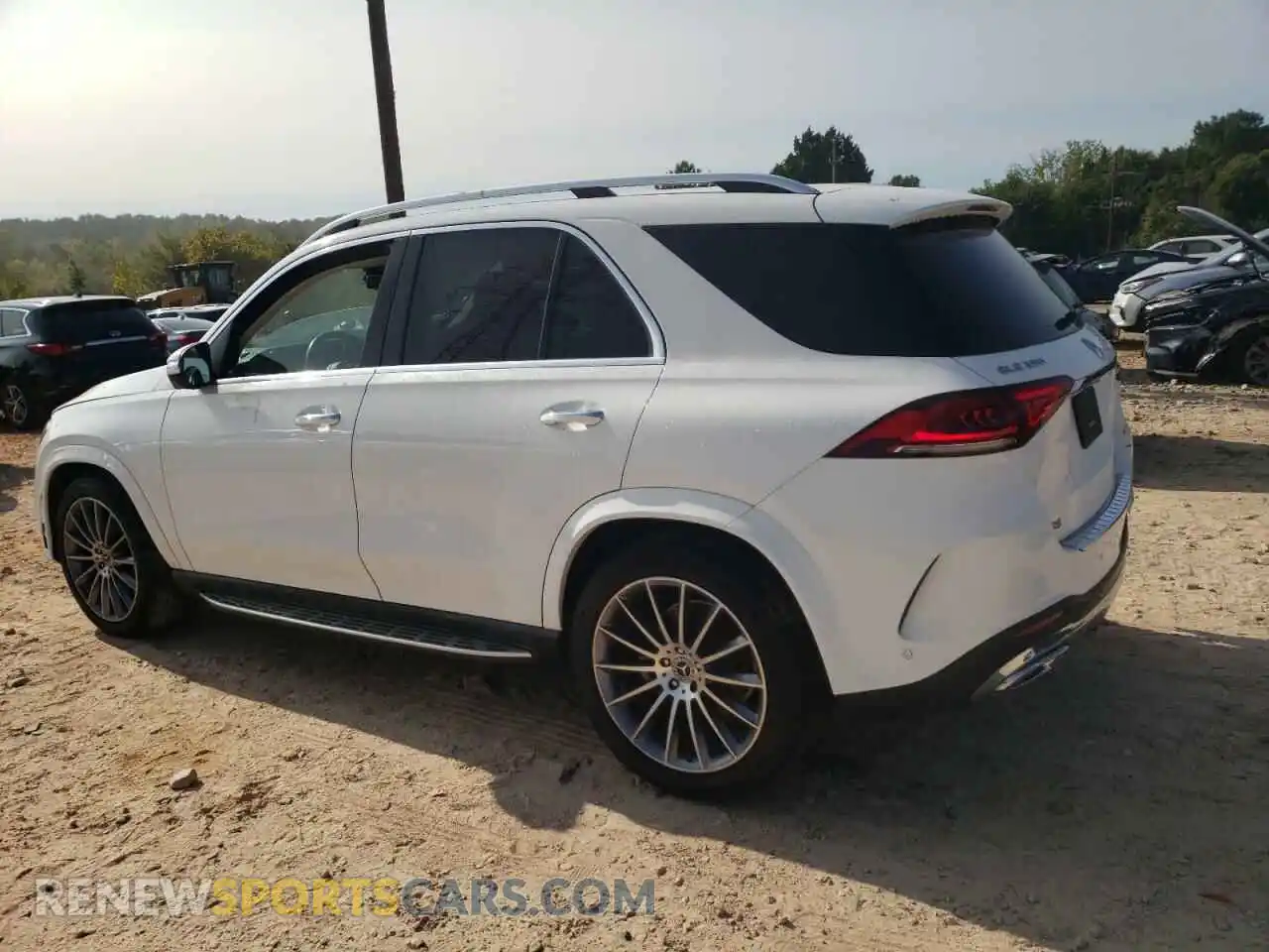 2 Photograph of a damaged car 4JGFB4KB1MA493824 MERCEDES-BENZ GLE-CLASS 2021