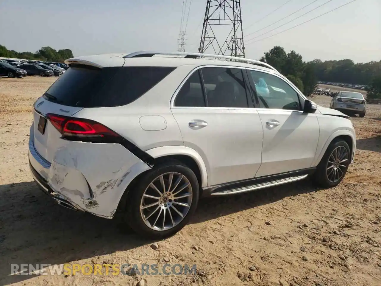 3 Photograph of a damaged car 4JGFB4KB1MA493824 MERCEDES-BENZ GLE-CLASS 2021