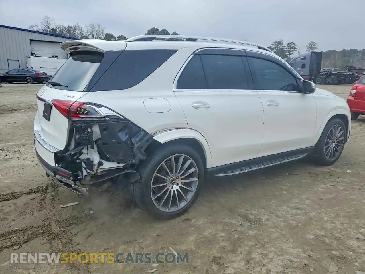 3 Photograph of a damaged car 4JGFB4KB1MA554976 MERCEDES-BENZ GLE-CLASS 2021
