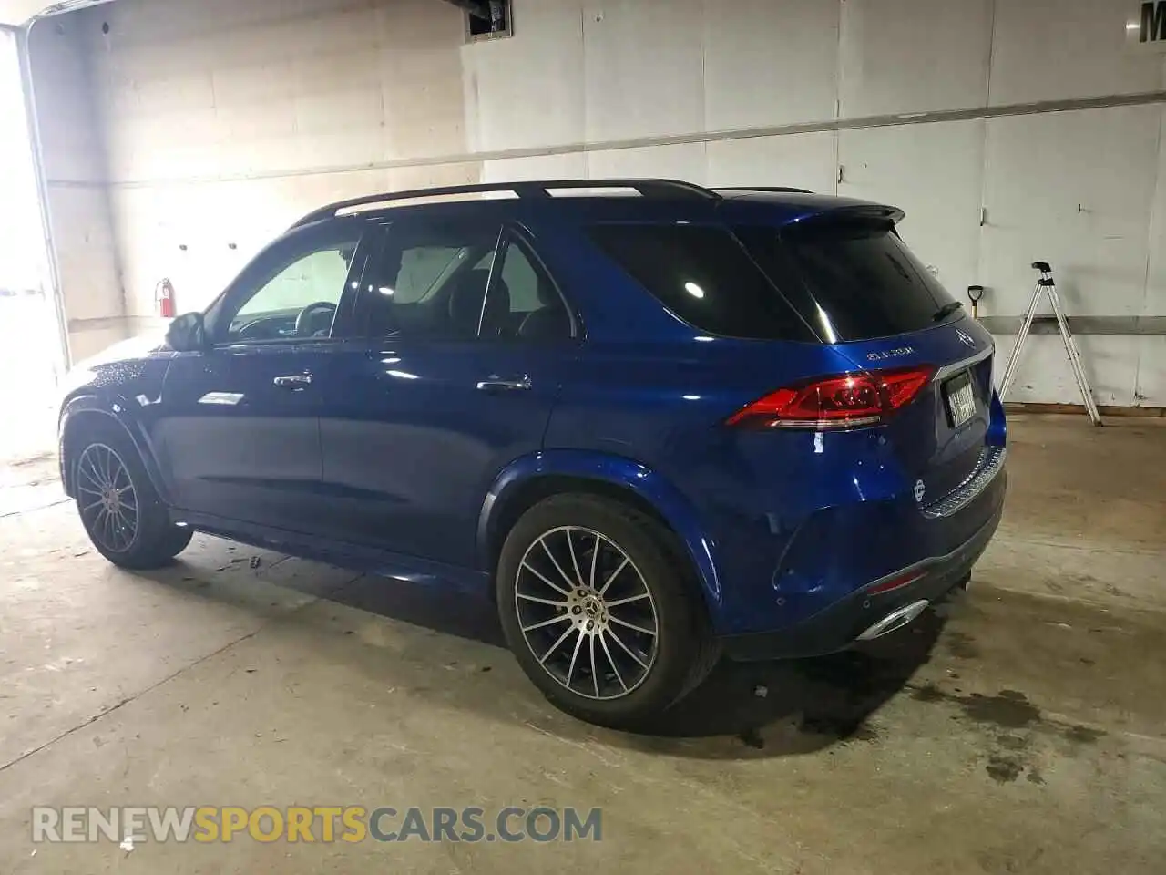 2 Фотография поврежденного автомобиля 4JGFB4KB2MA482623 MERCEDES-BENZ GLE-CLASS 2021