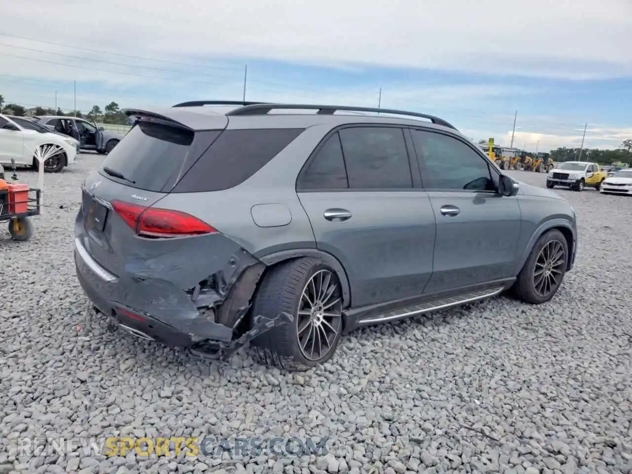 3 Photograph of a damaged car 4JGFB4KB3MA298520 MERCEDES-BENZ GLE-CLASS 2021