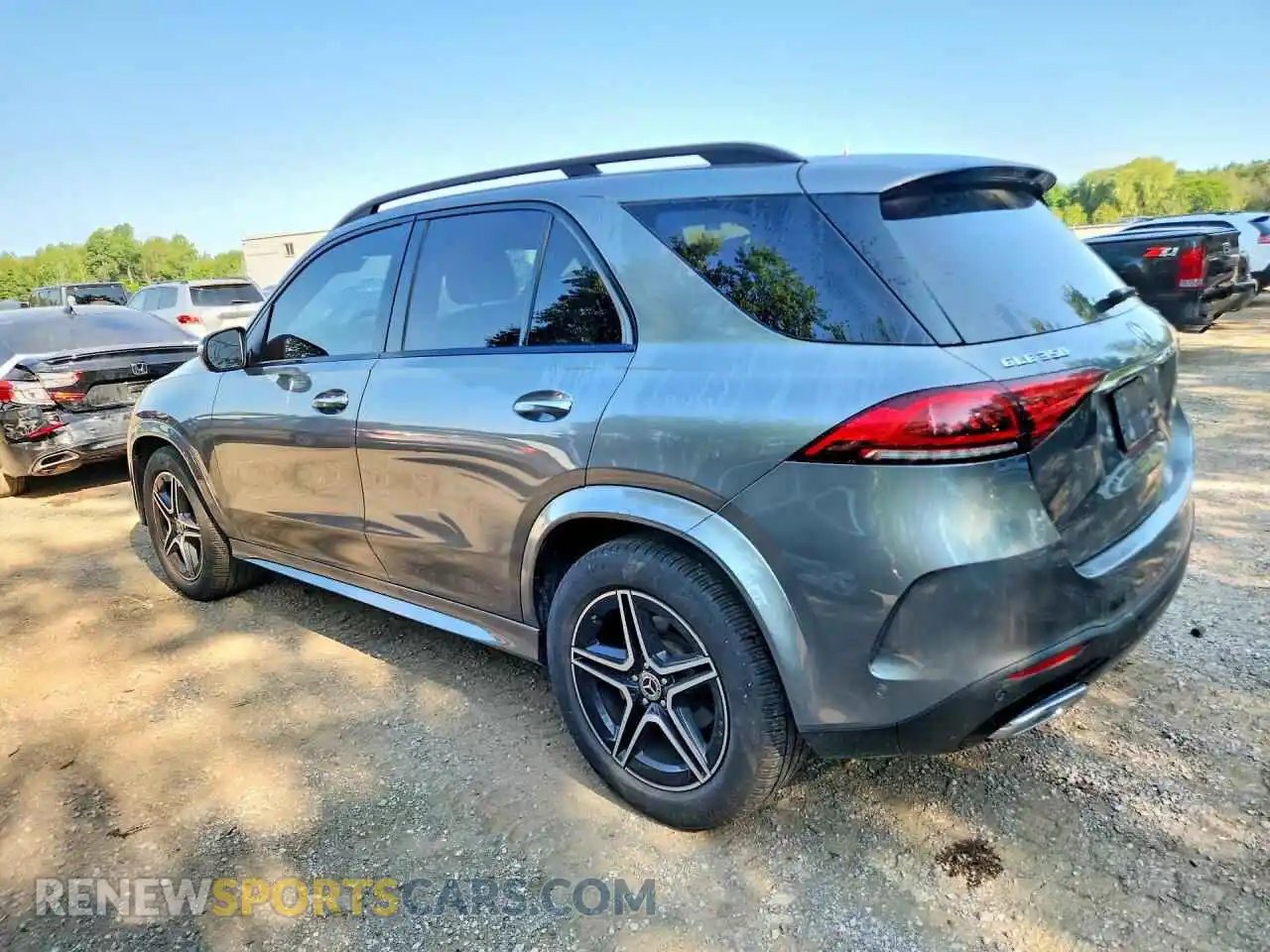 2 Photograph of a damaged car 4JGFB4KB3MA350874 MERCEDES-BENZ GLE-CLASS 2021